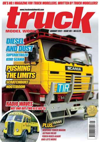 Model Car Truck Motorcycles World issue January 2012