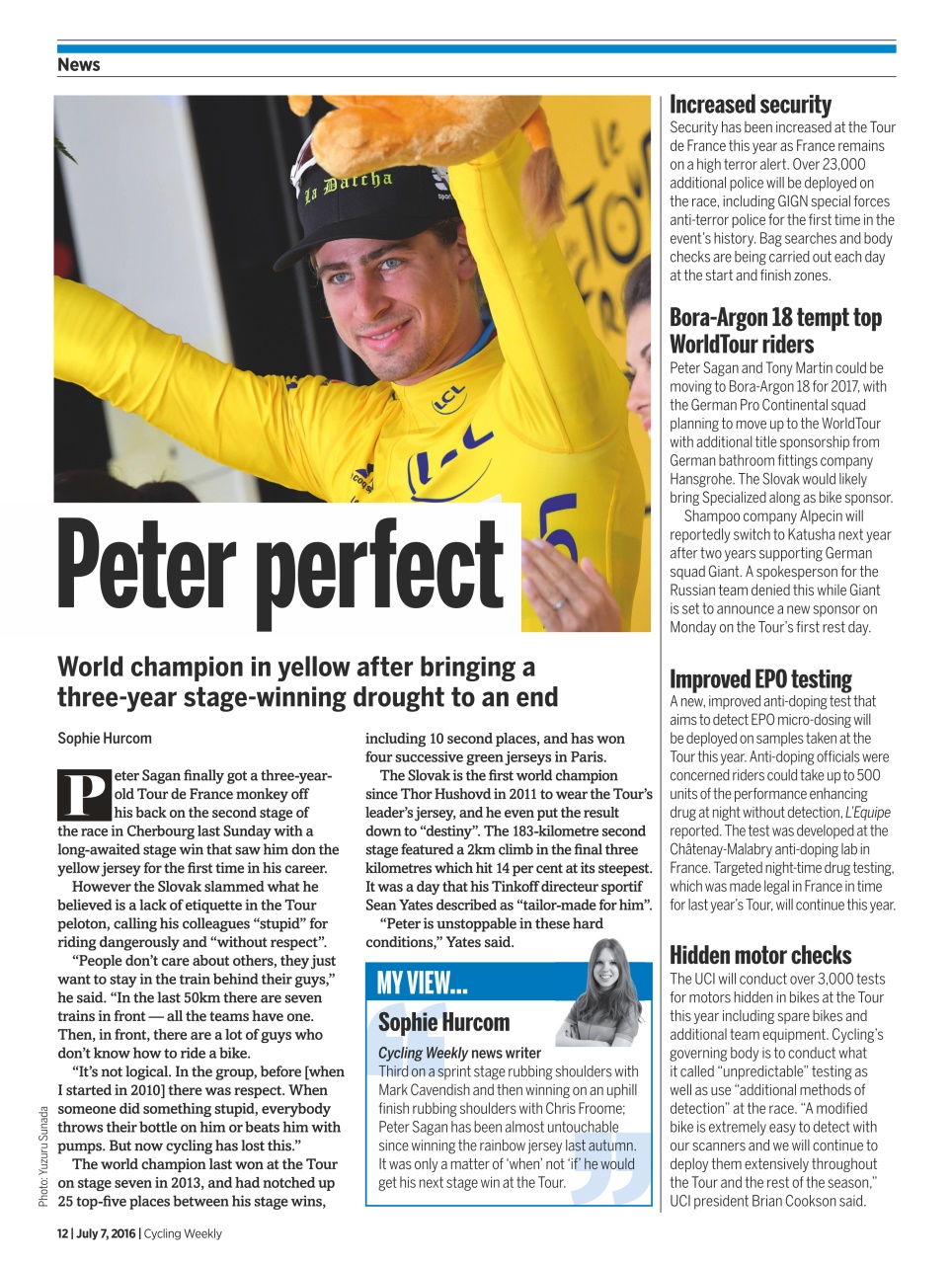 Cycling Weekly Preview Pages