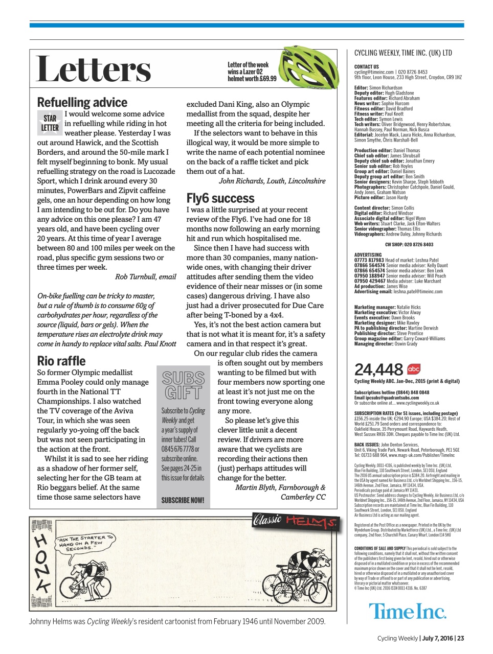 Cycling Weekly Preview Pages