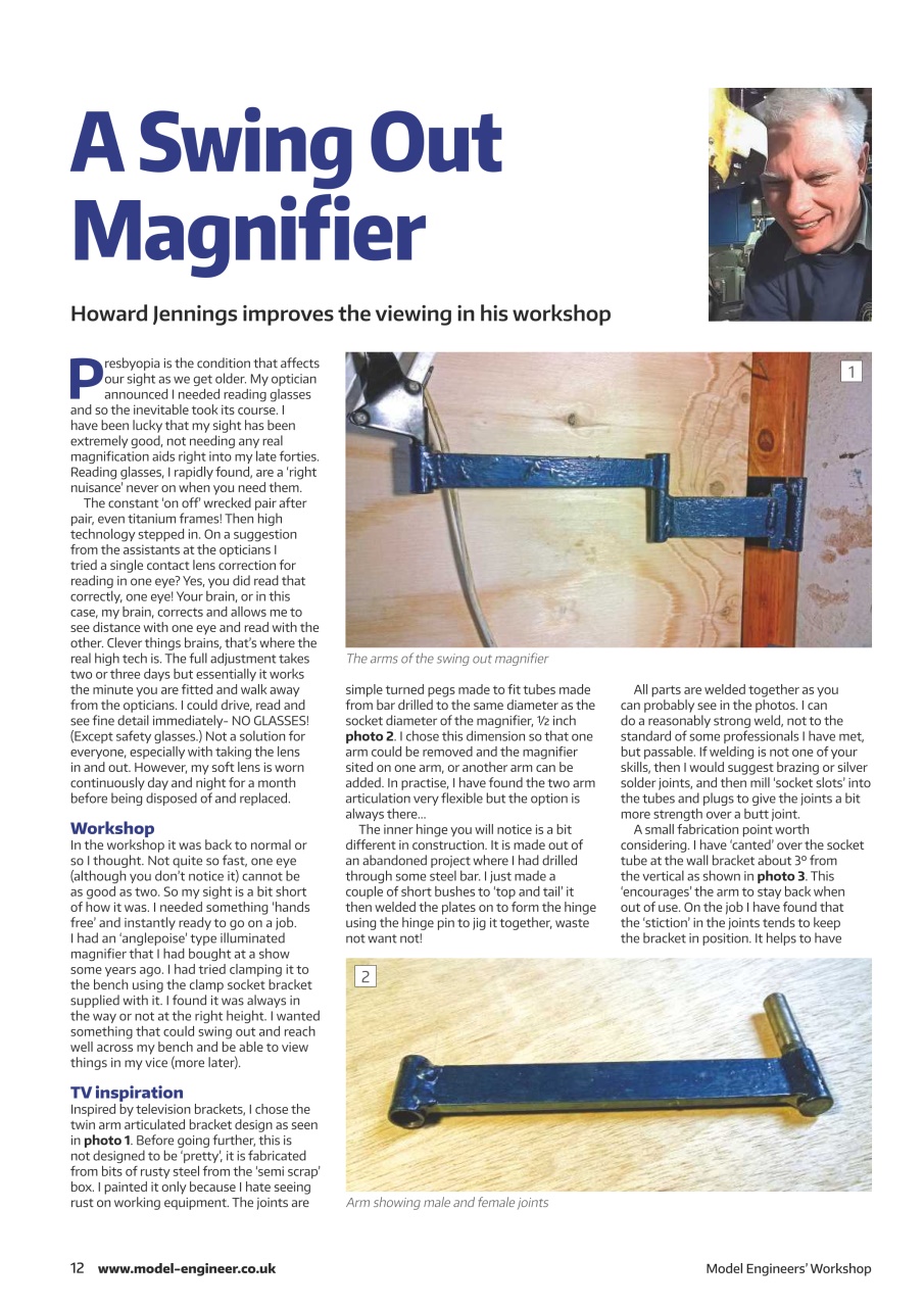 Model Engineer & Workshop Magazine Preview Pages