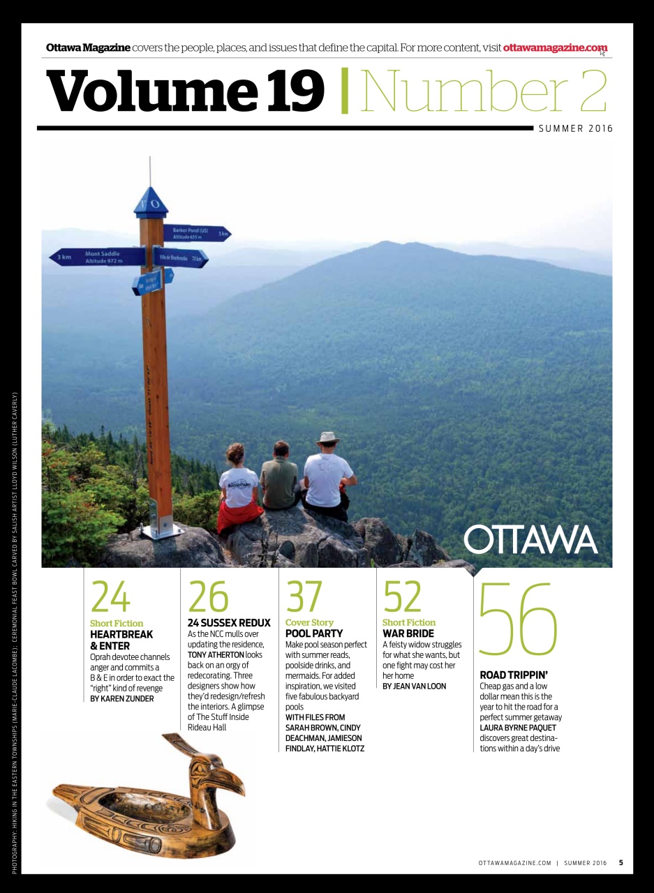 Ottawa Magazine Preview Pages