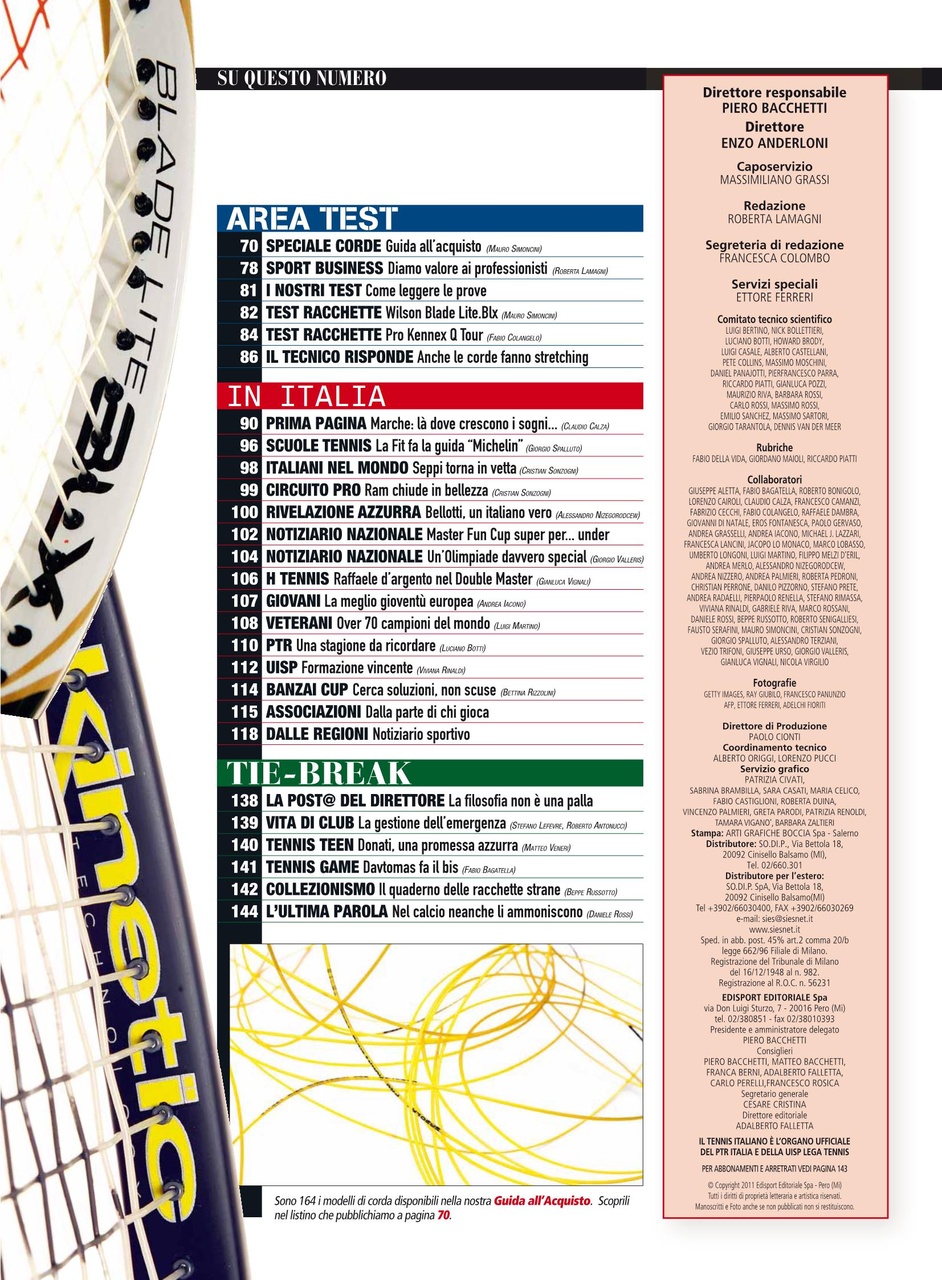 Il Tennis Italiano Preview Pages