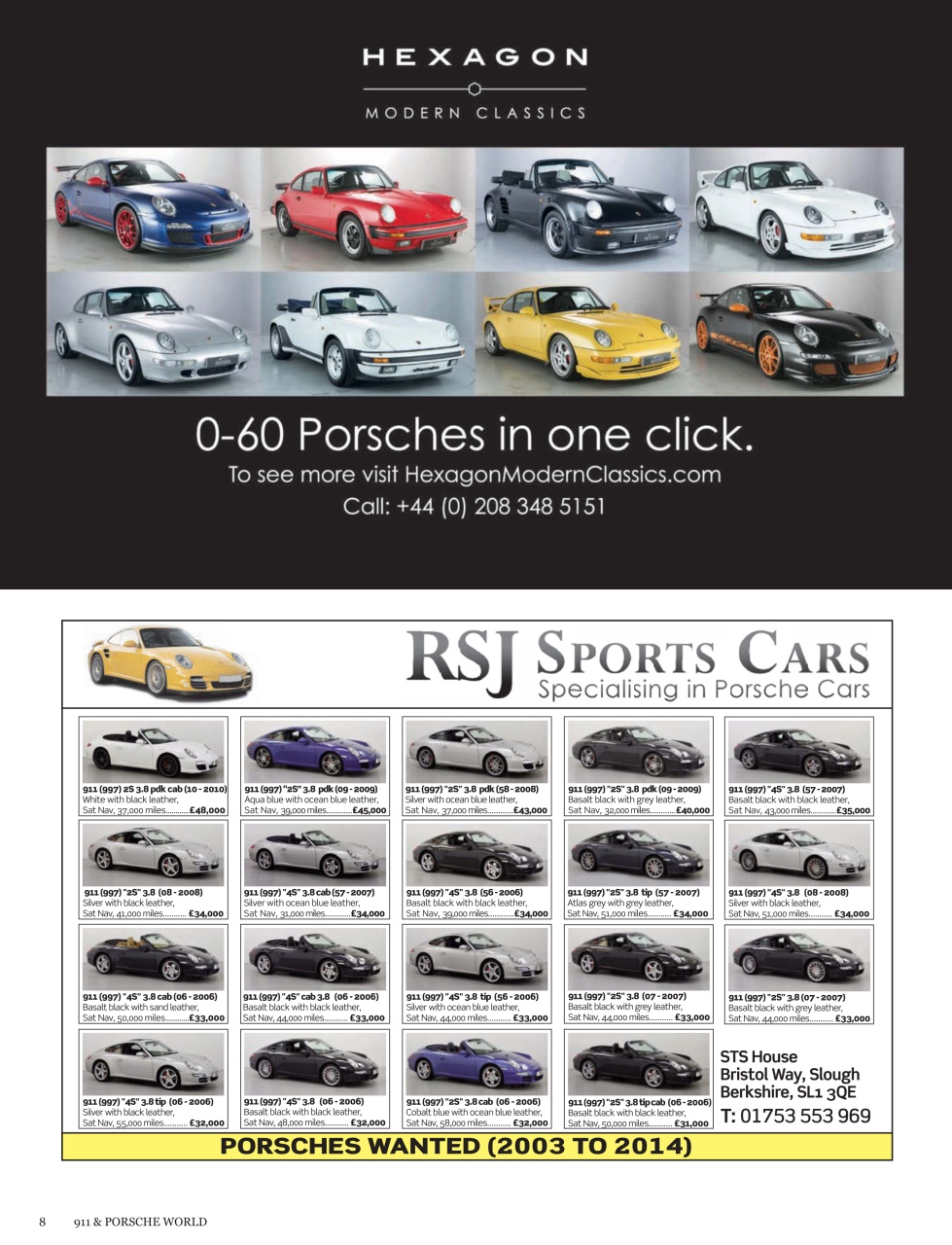 911 & Porsche World Preview Pages
