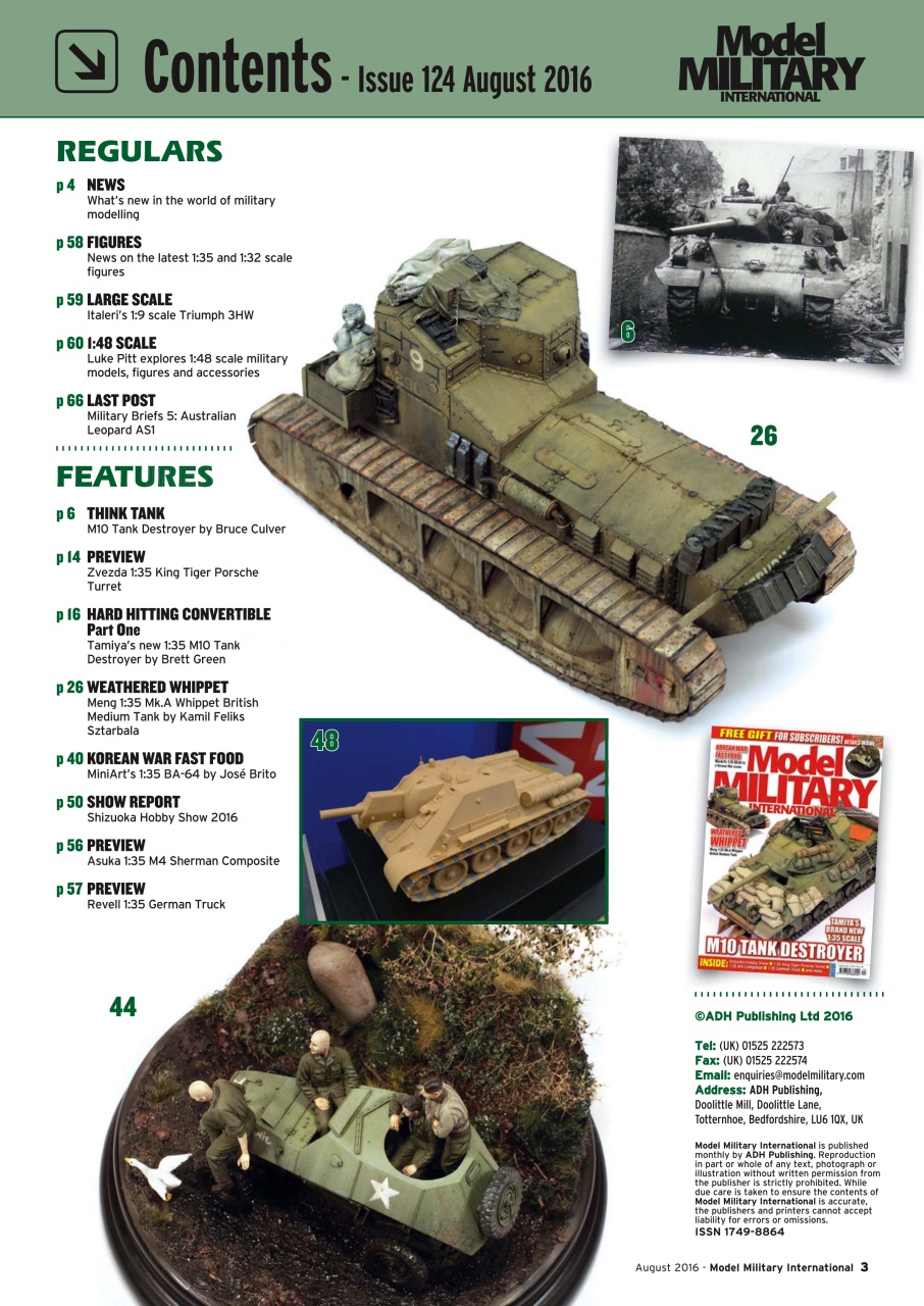 Model Military International Preview Pages