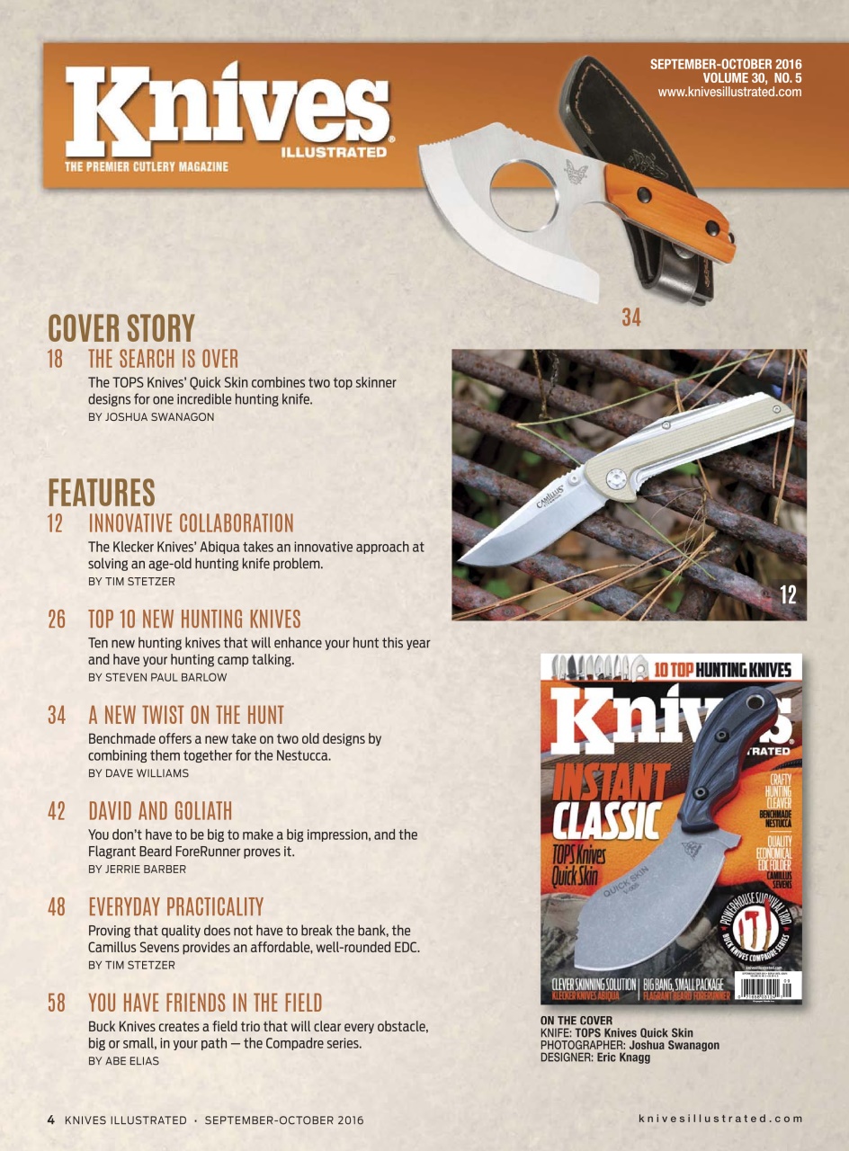 Knives Illustrated Preview Pages