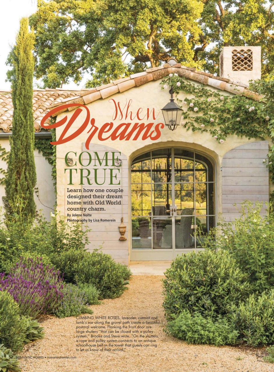 Romantic Homes Preview Pages