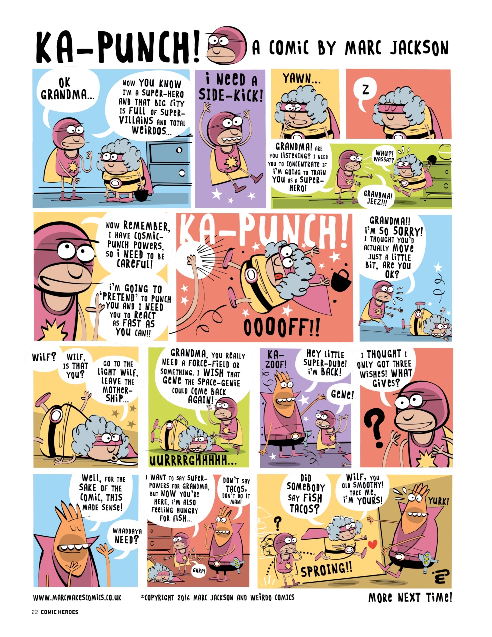 Comic Heroes Preview Pages