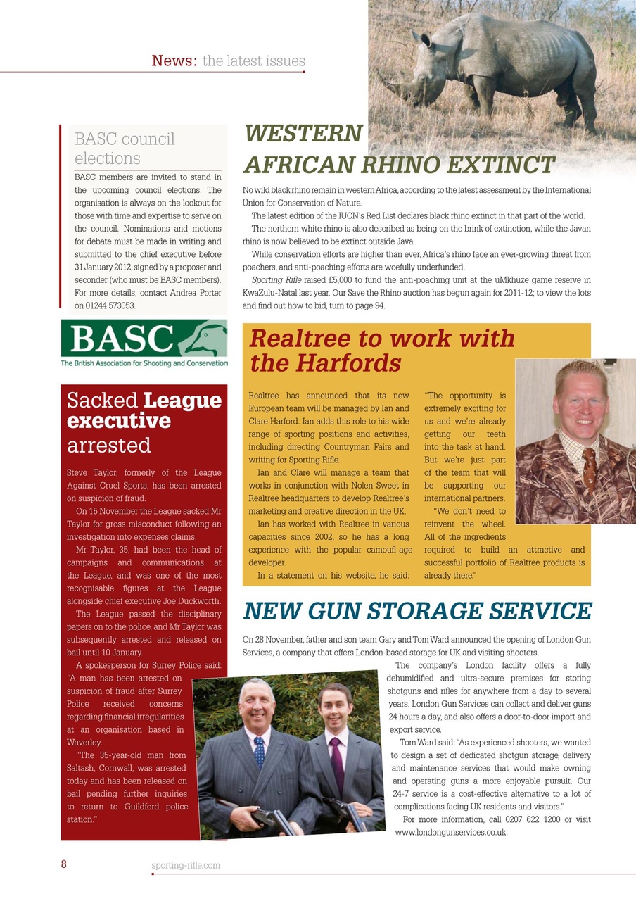 Sporting Rifle Preview Pages
