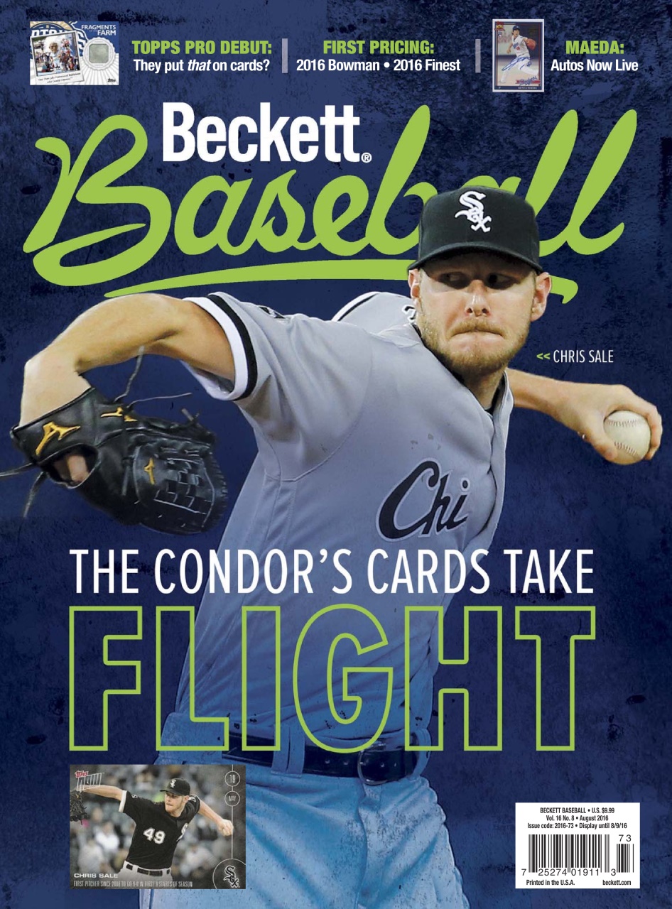 Beckett Baseball Magazine Preview Pages