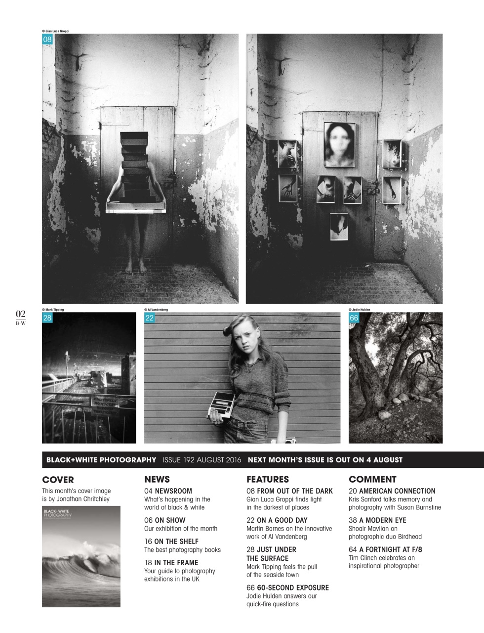 Black+White Photography Preview Pages