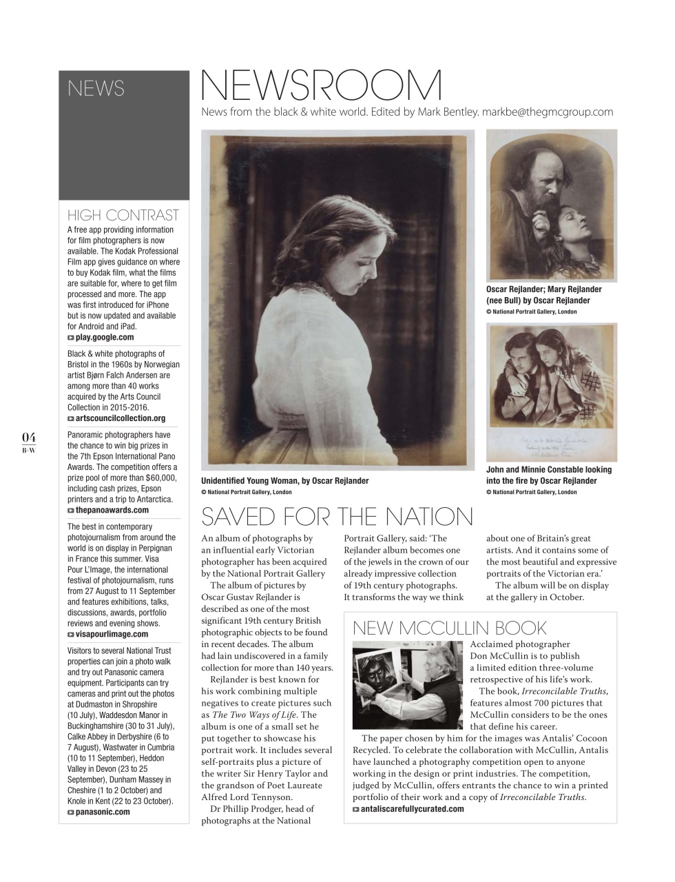 Black+White Photography Preview Pages