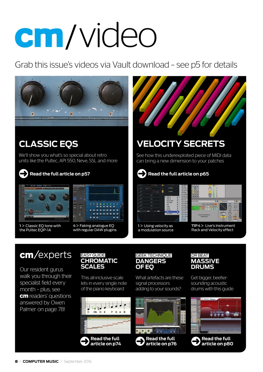 Computer Music Preview Pages