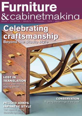 Furniture & Cabinetmaking issue August 2016