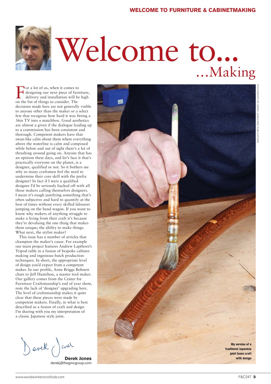 Furniture & Cabinetmaking Preview Pages