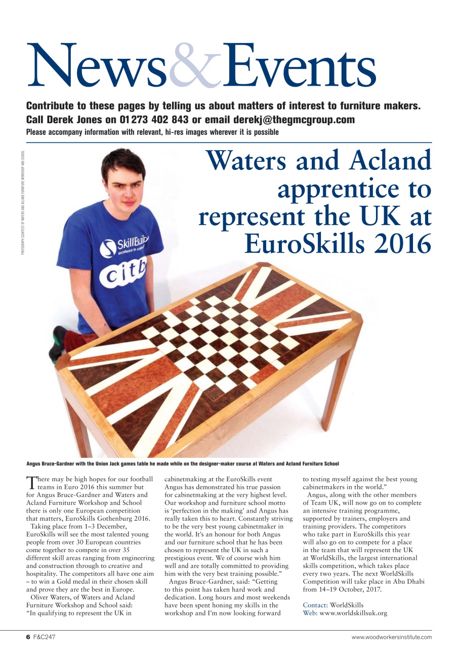 Furniture & Cabinetmaking Preview Pages