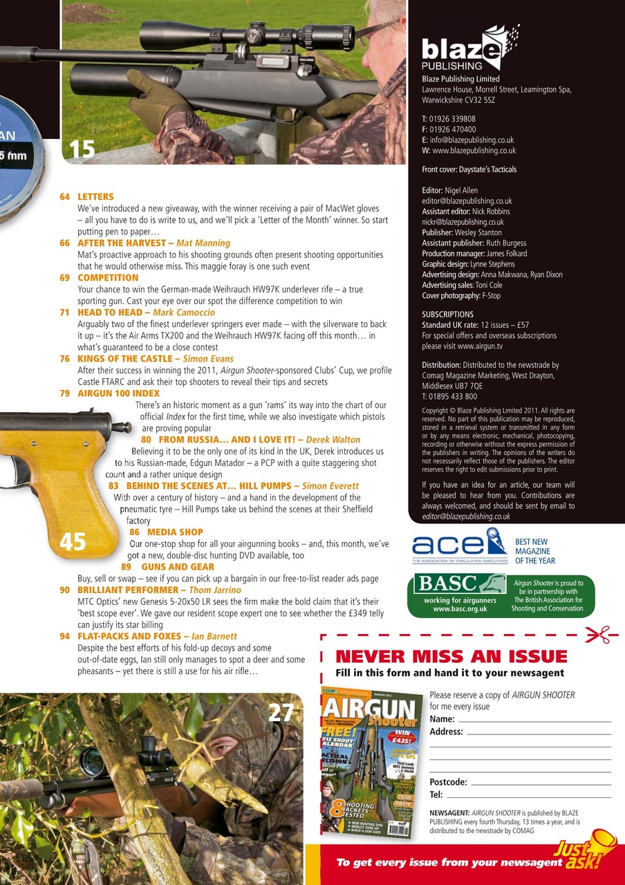 Airgun Shooter Preview Pages