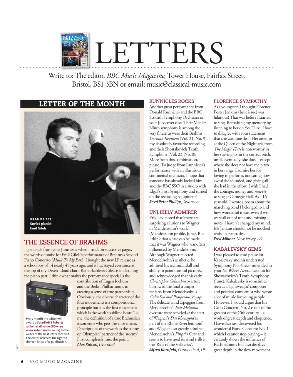 BBC Music Magazine Preview Pages