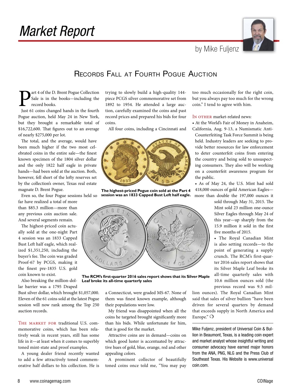 COINage Magazine Preview Pages