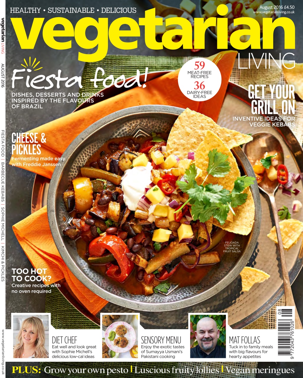 Vegetarian Living Preview Pages