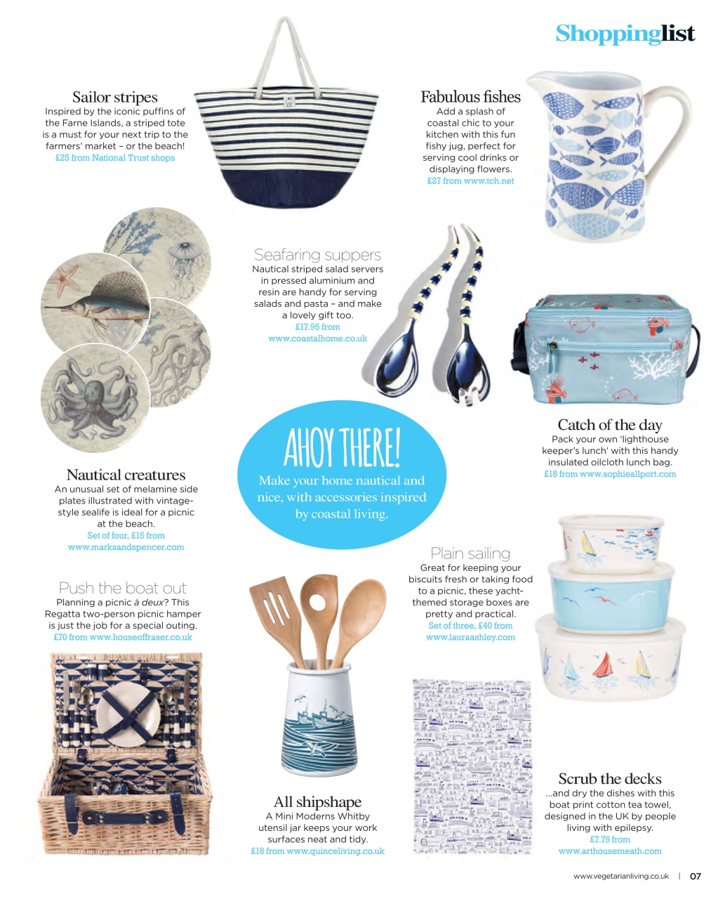 Vegetarian Living Preview Pages