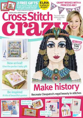 Cross Stitch Crazy issue September 2016