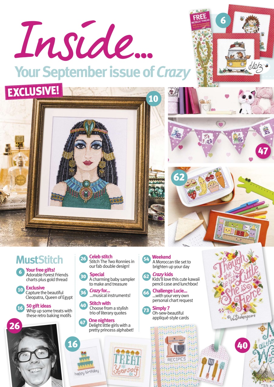 Cross Stitch Crazy Preview Pages