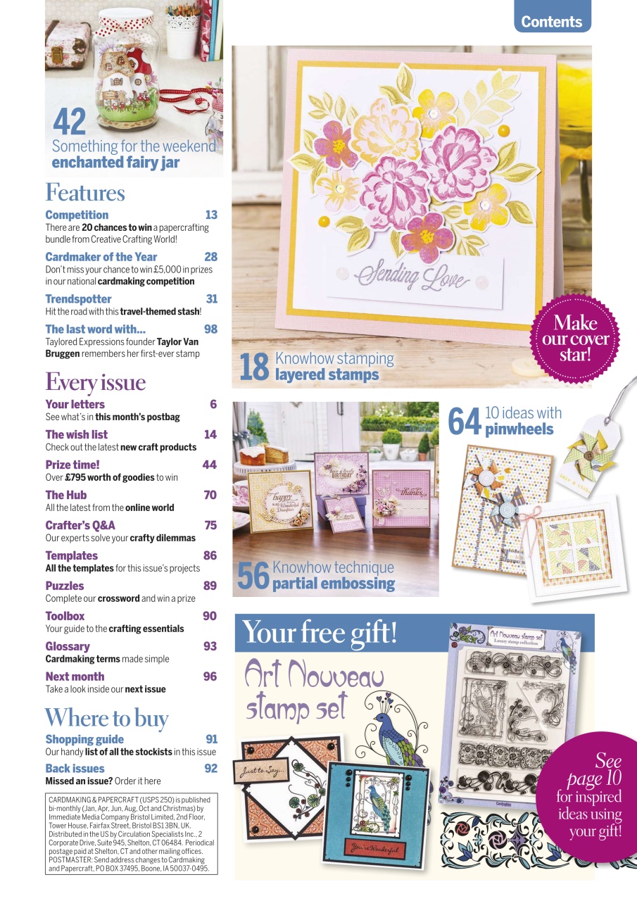Cardmaking & Papercraft Preview Pages