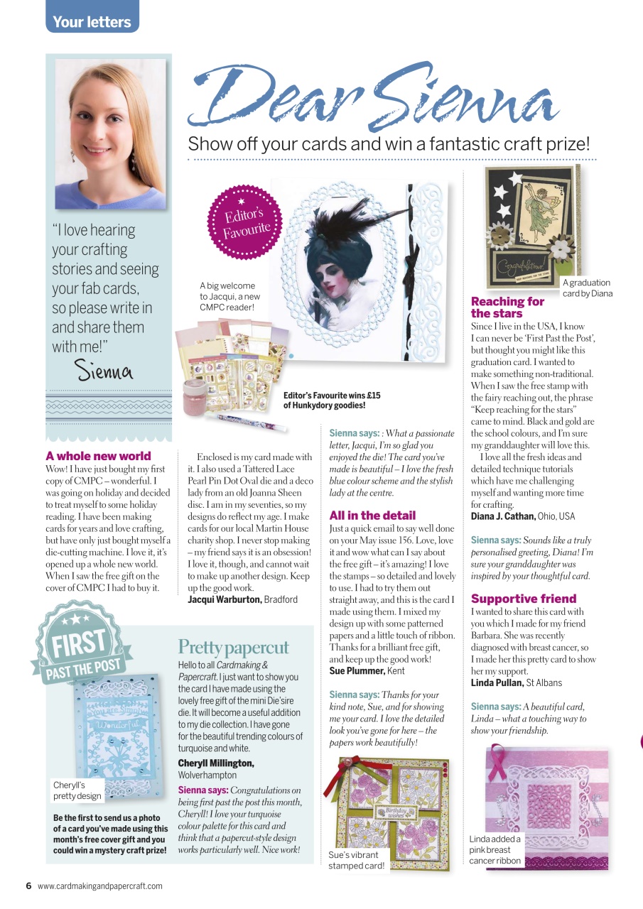 Cardmaking & Papercraft Preview Pages