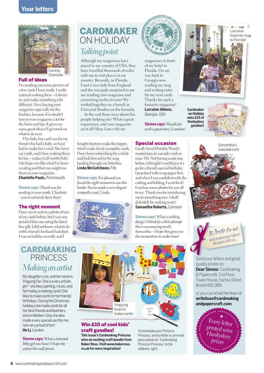 Cardmaking & Papercraft Preview Pages