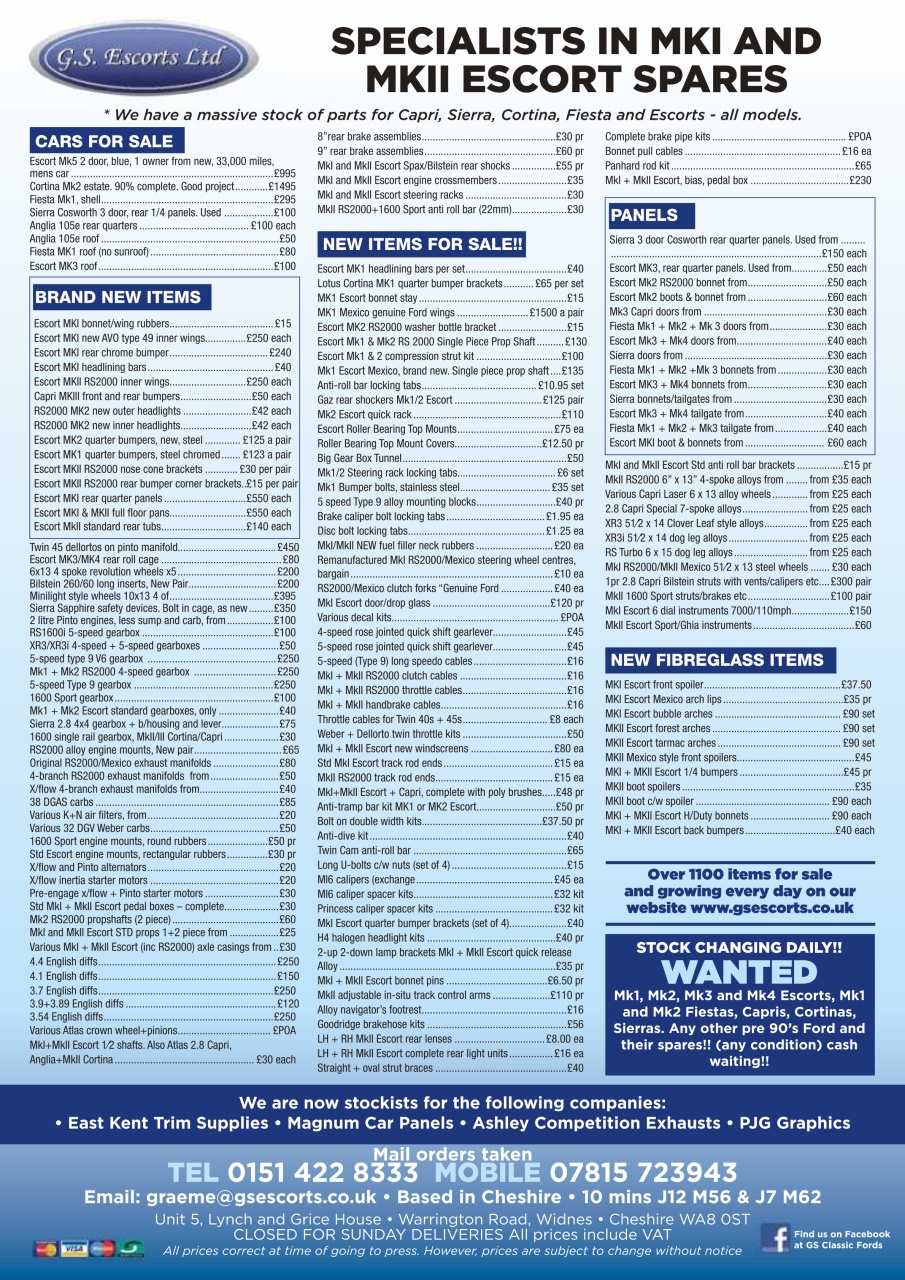 Classic Ford Preview Pages