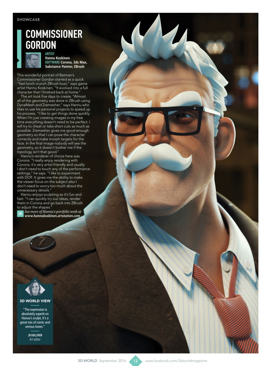 3D World Preview Pages