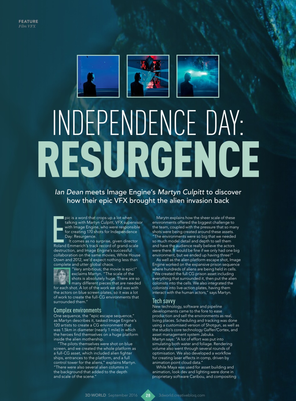 3D World Preview Pages