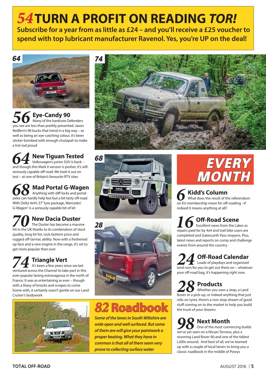 Overlander 4X4 Preview Pages