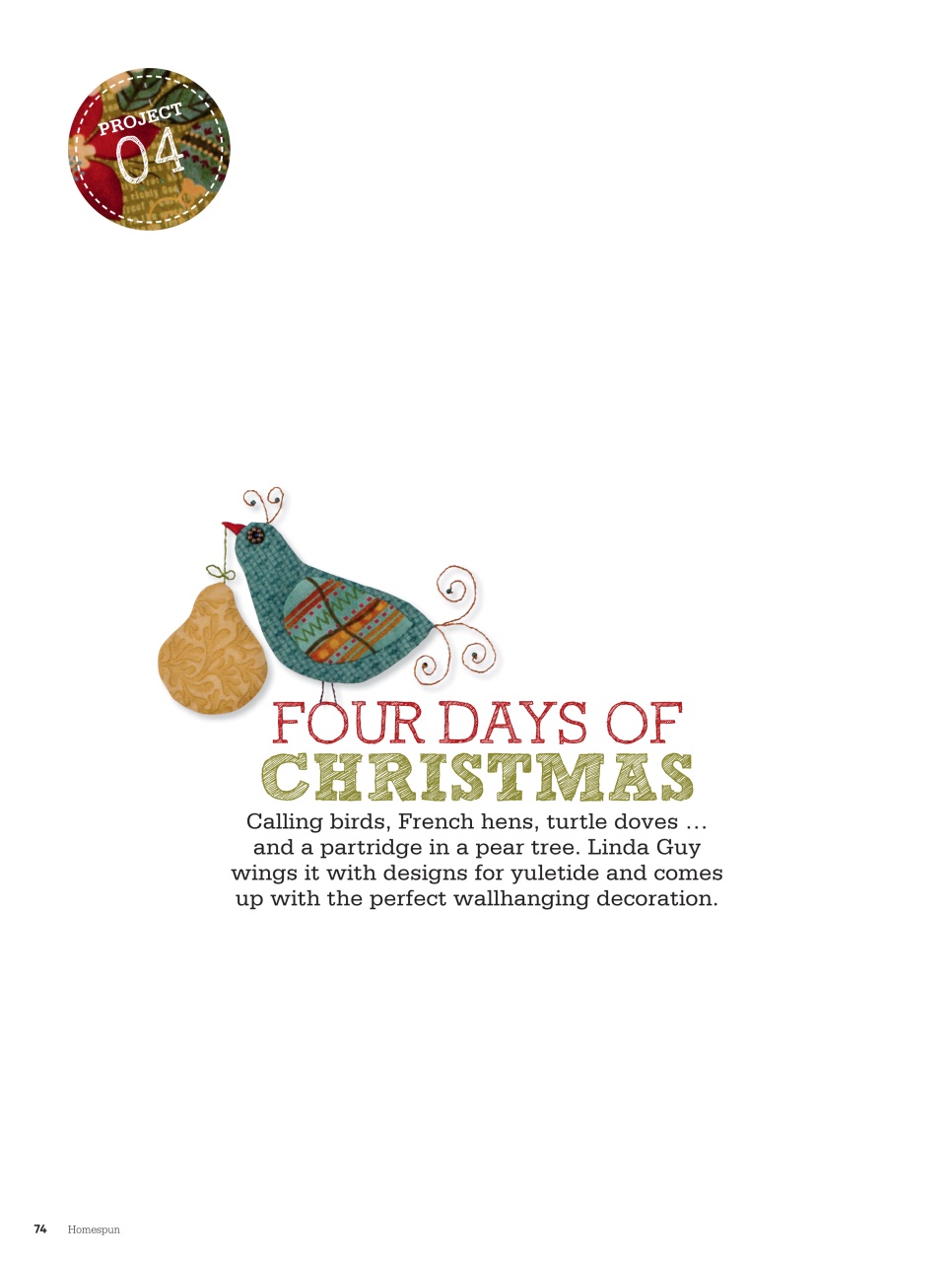 Homespun Preview Pages