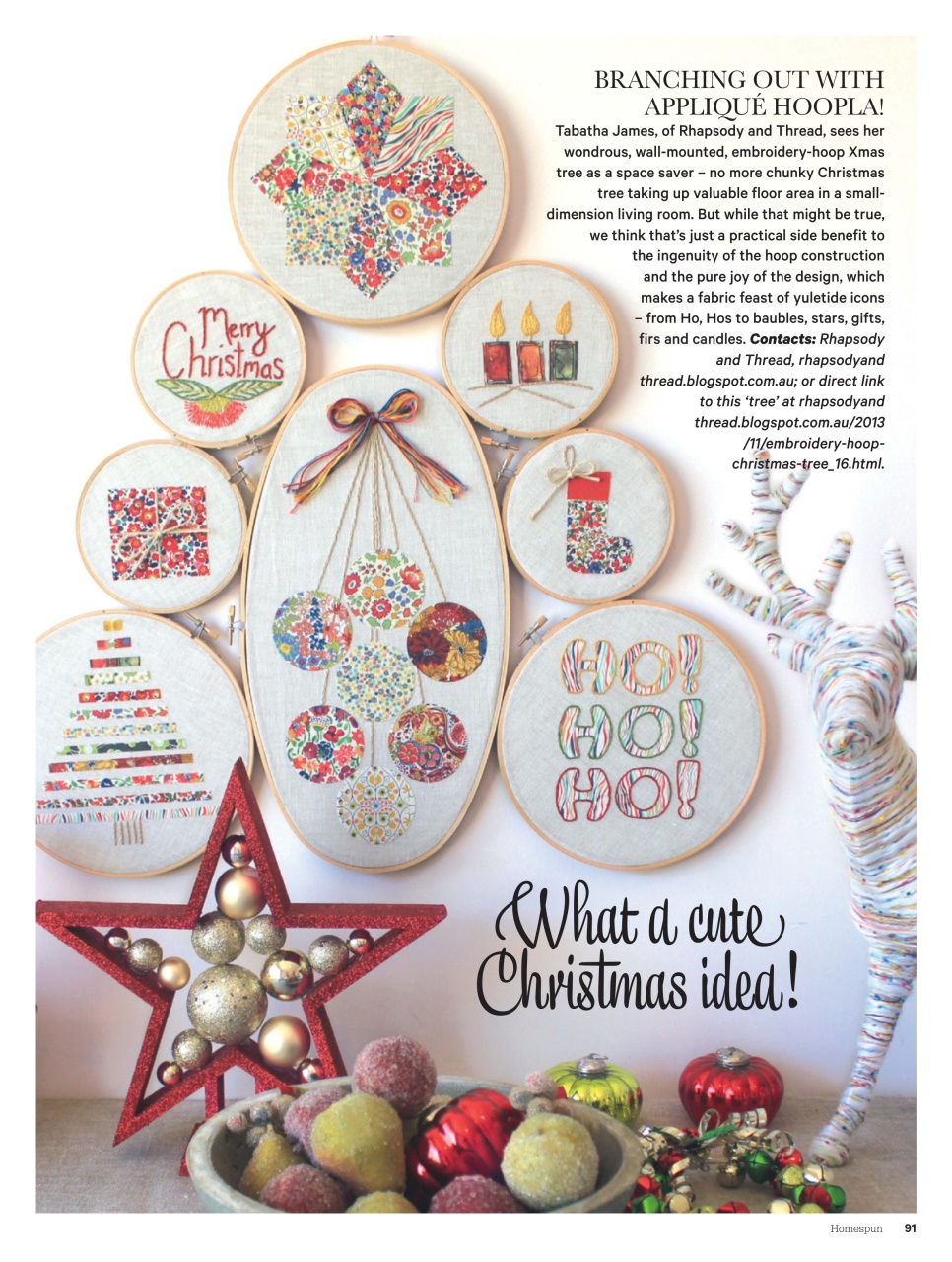 Homespun Preview Pages