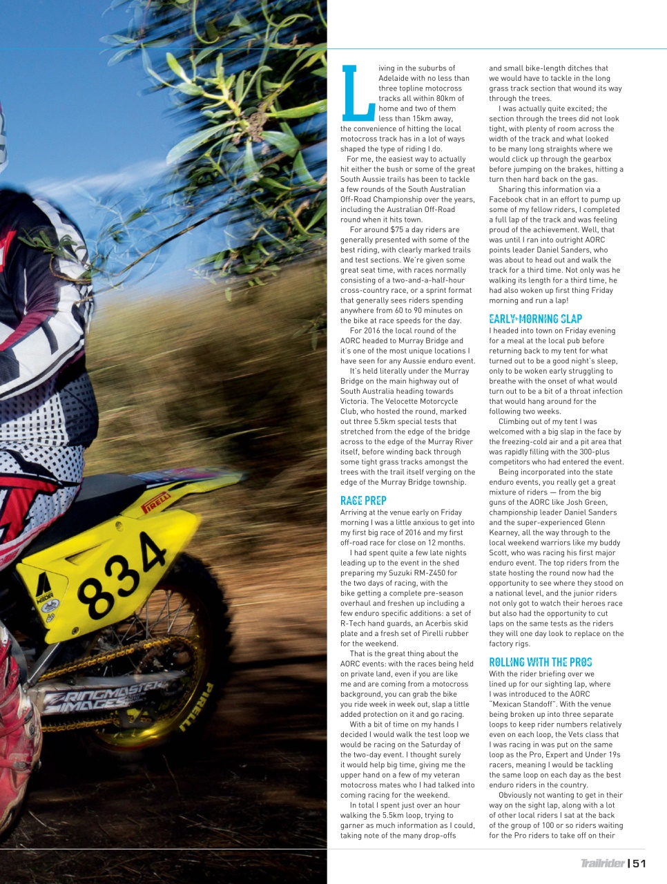 Trailrider Preview Pages