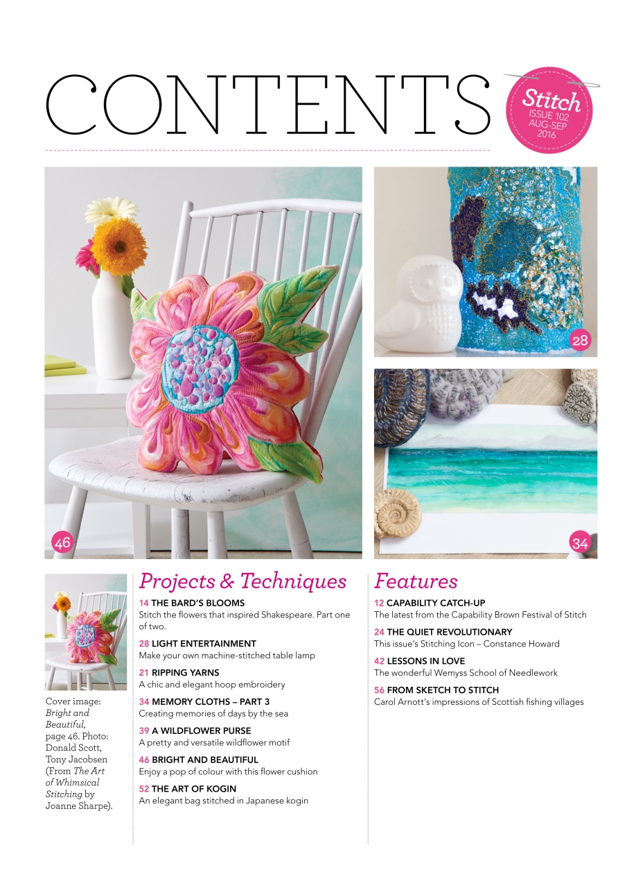 Stitch magazine Preview Pages