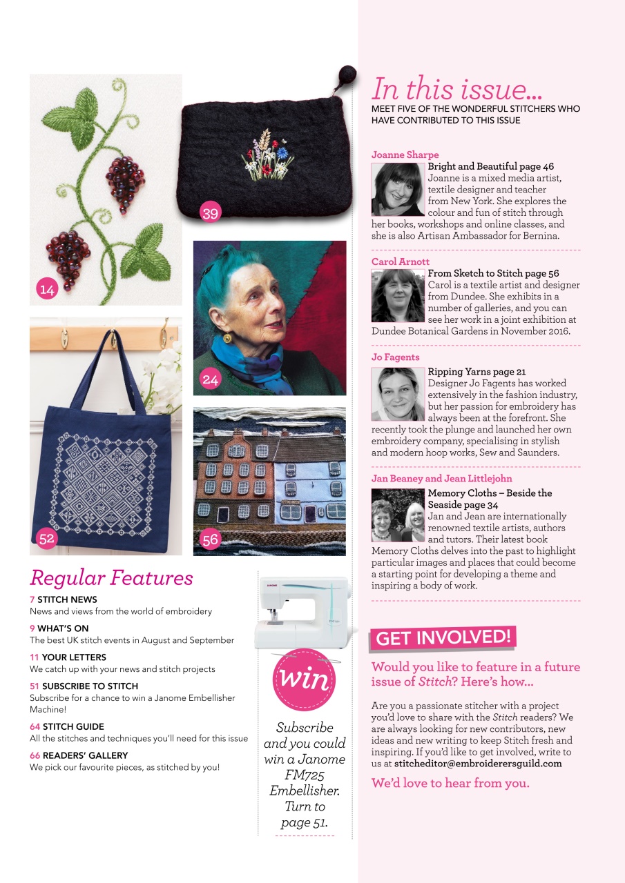 Stitch magazine Preview Pages