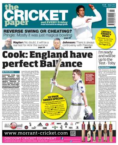 The Cricket Paper issue 8th July 2016