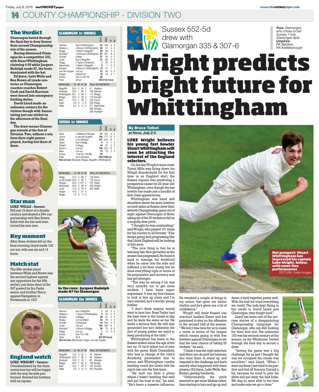 The Cricket Paper Preview Pages