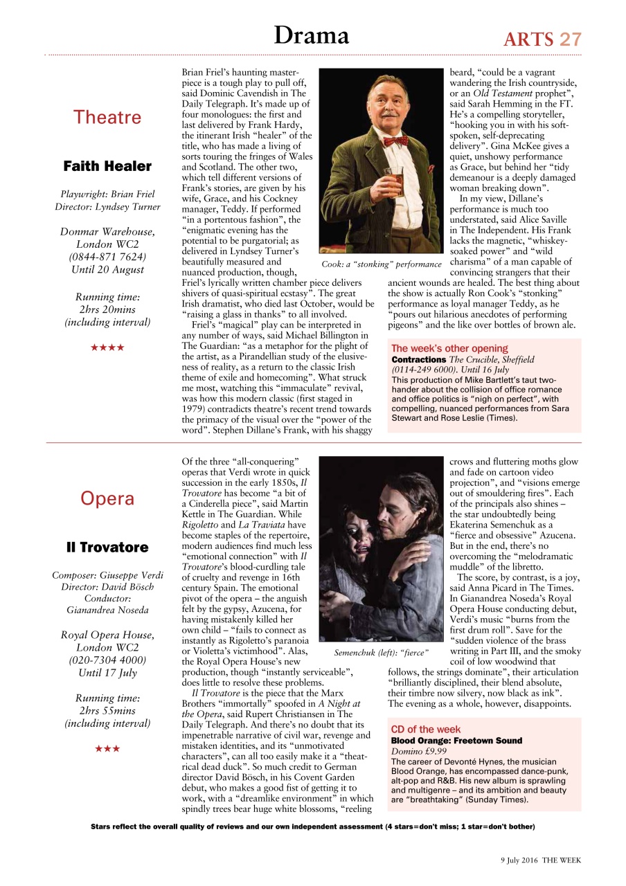 The Week Preview Pages