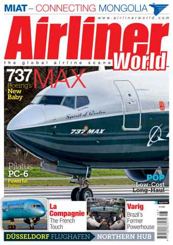 Airliner World issue August 2016