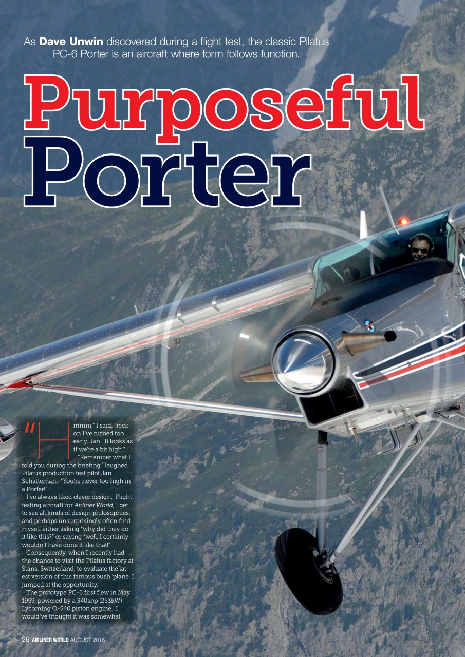 Airliner World Preview Pages