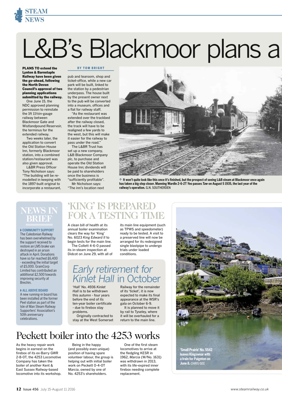 Steam Railway Preview Pages