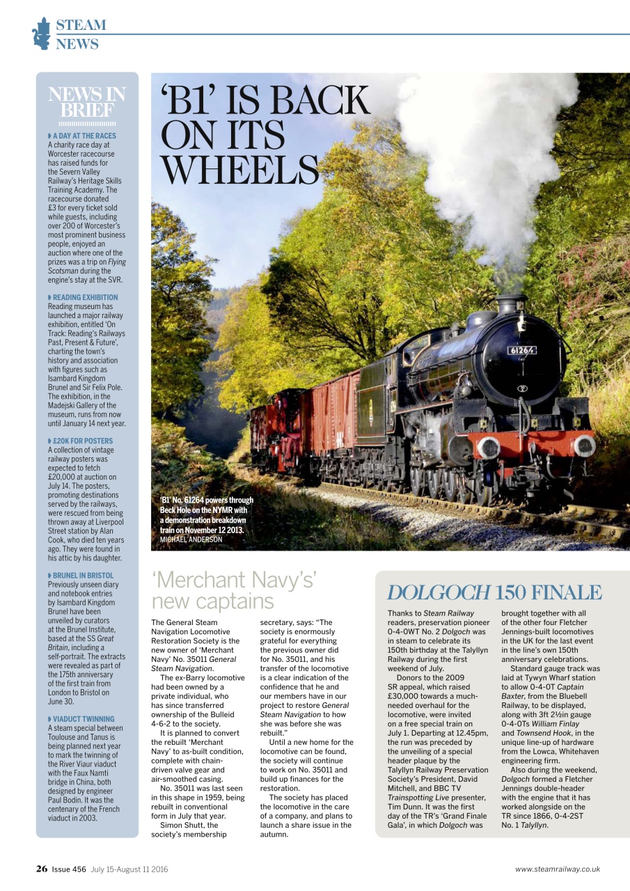 Steam Railway Preview Pages