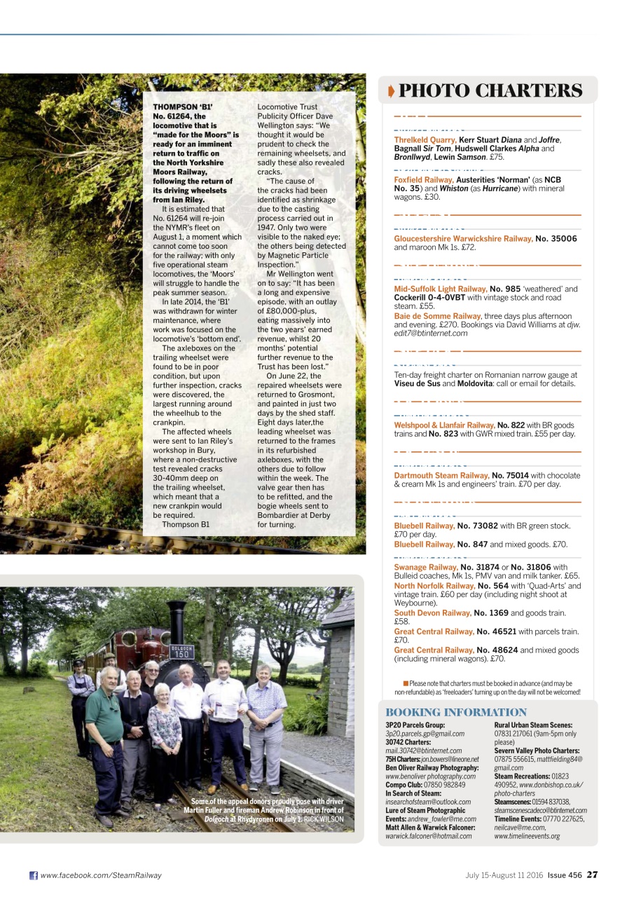 Steam Railway Preview Pages