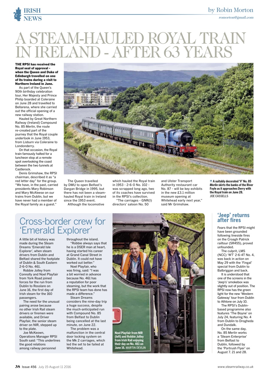 Steam Railway Preview Pages