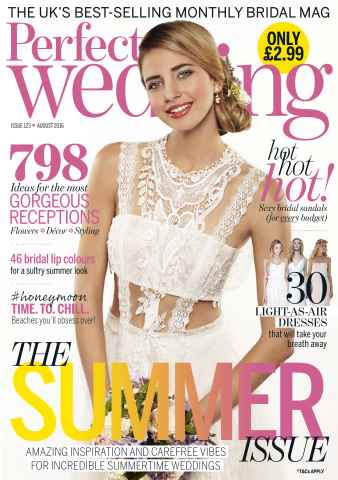 Perfect Wedding issue August 2016