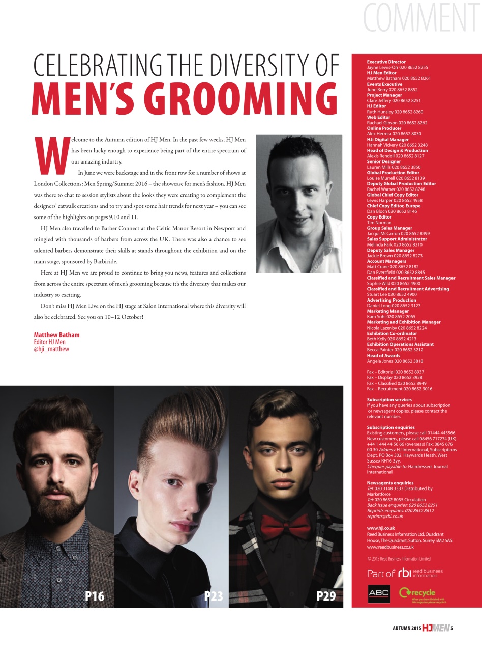 Hairdressers Journal Preview Pages