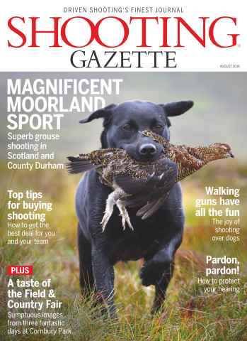 Shooting Gazette issue August 2016